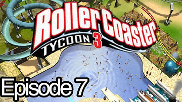 Roller Coaster Tycoon 3 Ep.7 - Realistic Lake