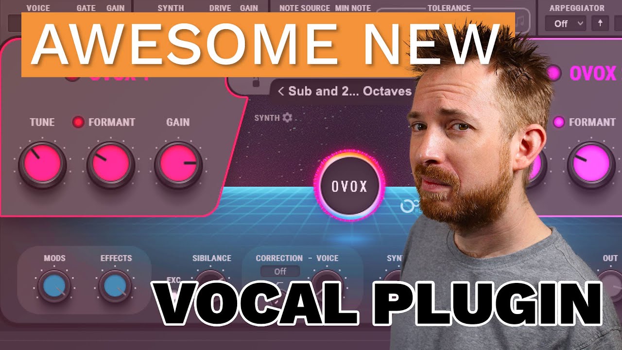 Voice plugin. AVOX Vocal Resynthesis. OVOX Vocal VST. Vocal Synth. Waves RVOX Vocal Resynthesis.