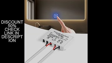 12V LED Dimmer Switch Capacitive Brightness Adjustable Touch Sensor Switch For Bathroom Mirror Light