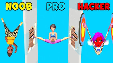 NOOB vs PRO vs HACKER - Stretch Legs