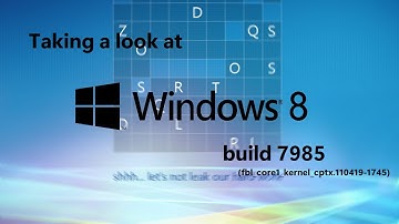 Taking a look at Windows 8 build 7985 (fbl_core1_kernel_cptx.110419-1745)