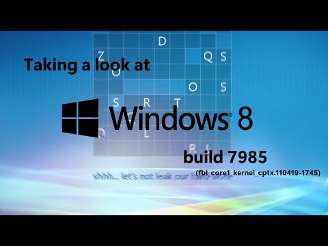 Taking a look at Windows 8 build 7985 (fbl_core1_kernel_cptx.110419-1745)