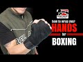 How to Wrap Your Hands for Boxing | Protect Your Hands for the Long Run
