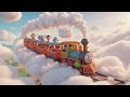 टिमटिम तारा रेल चली | Magical Star Train | Hindi Nursery Rhyme for Kids 🌙✨