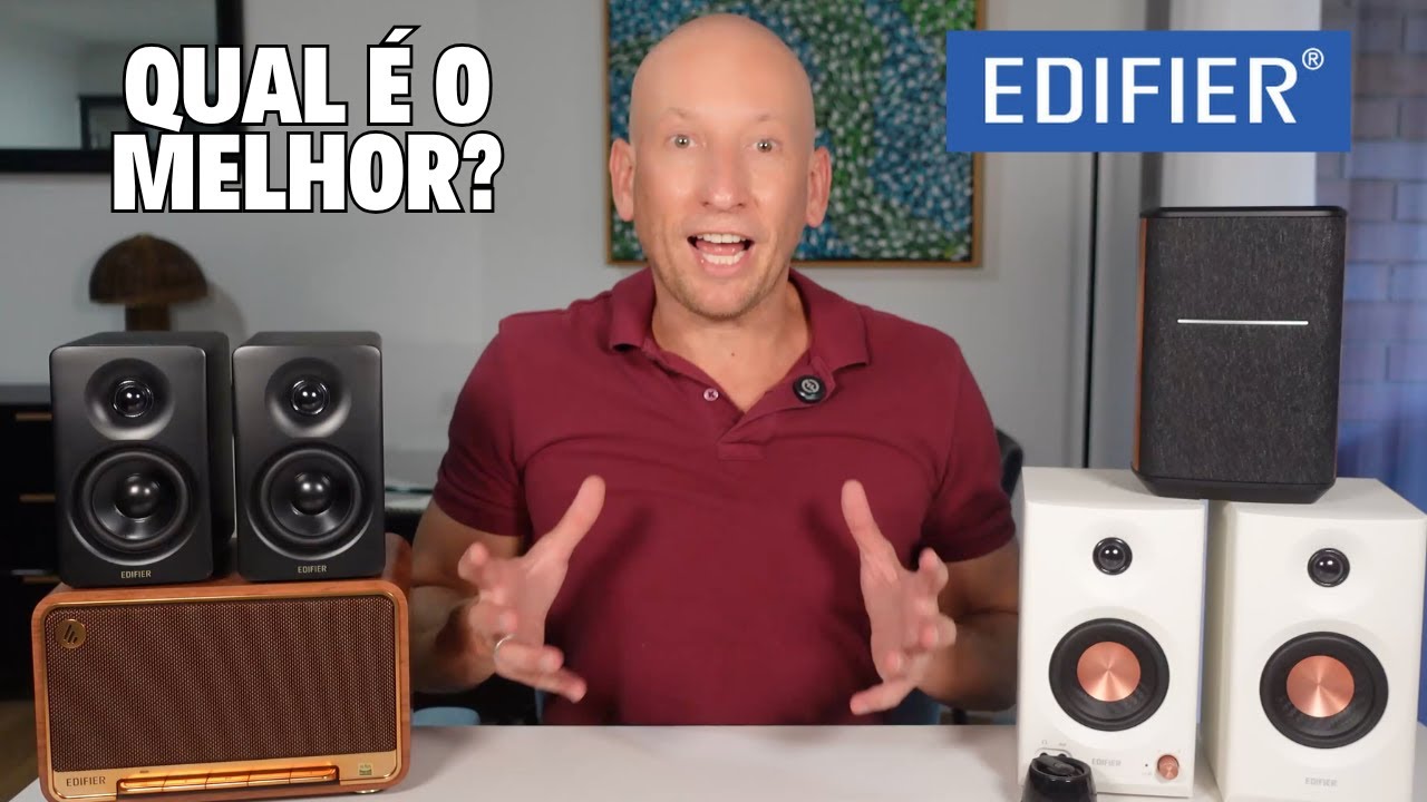 Qual Edifier Comprar em 2025? Comparativo Completo com 6 Caixas de Som Bluetooth!