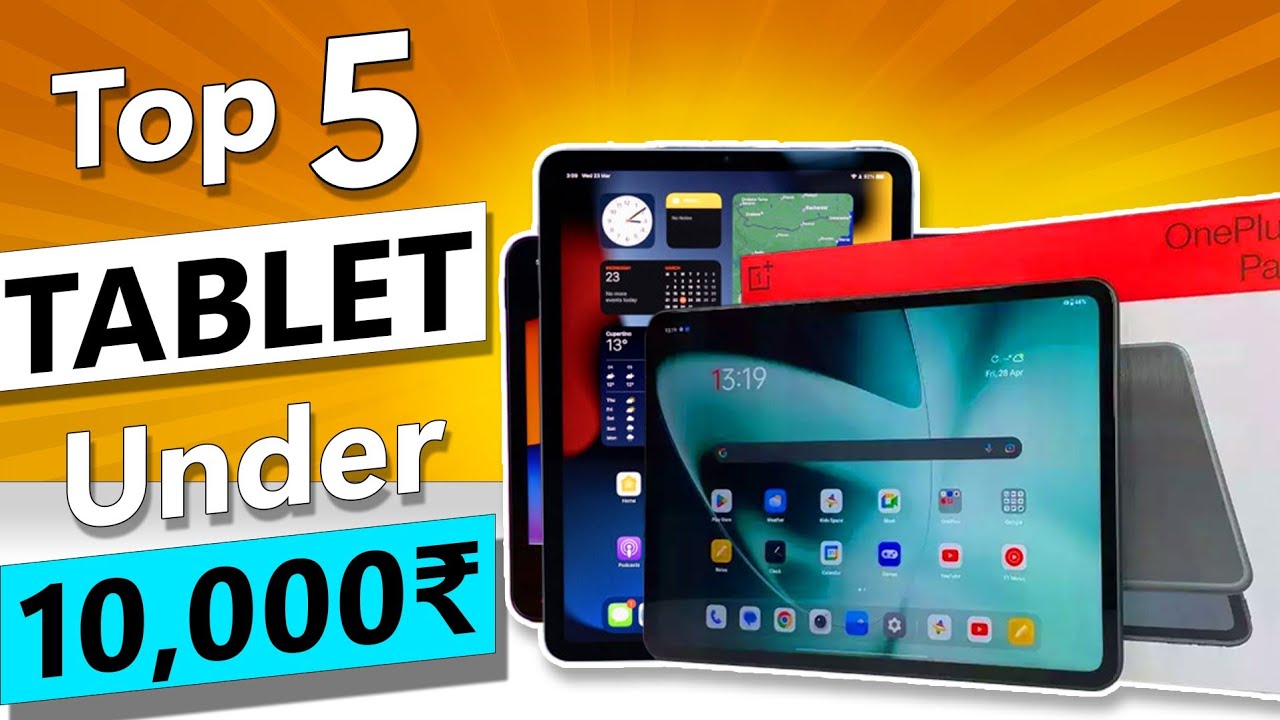 TOP 5 BEST TABLET UNDER 10000 IN 2023 /🔥/ BEST TABLET UNDER 10000 IN