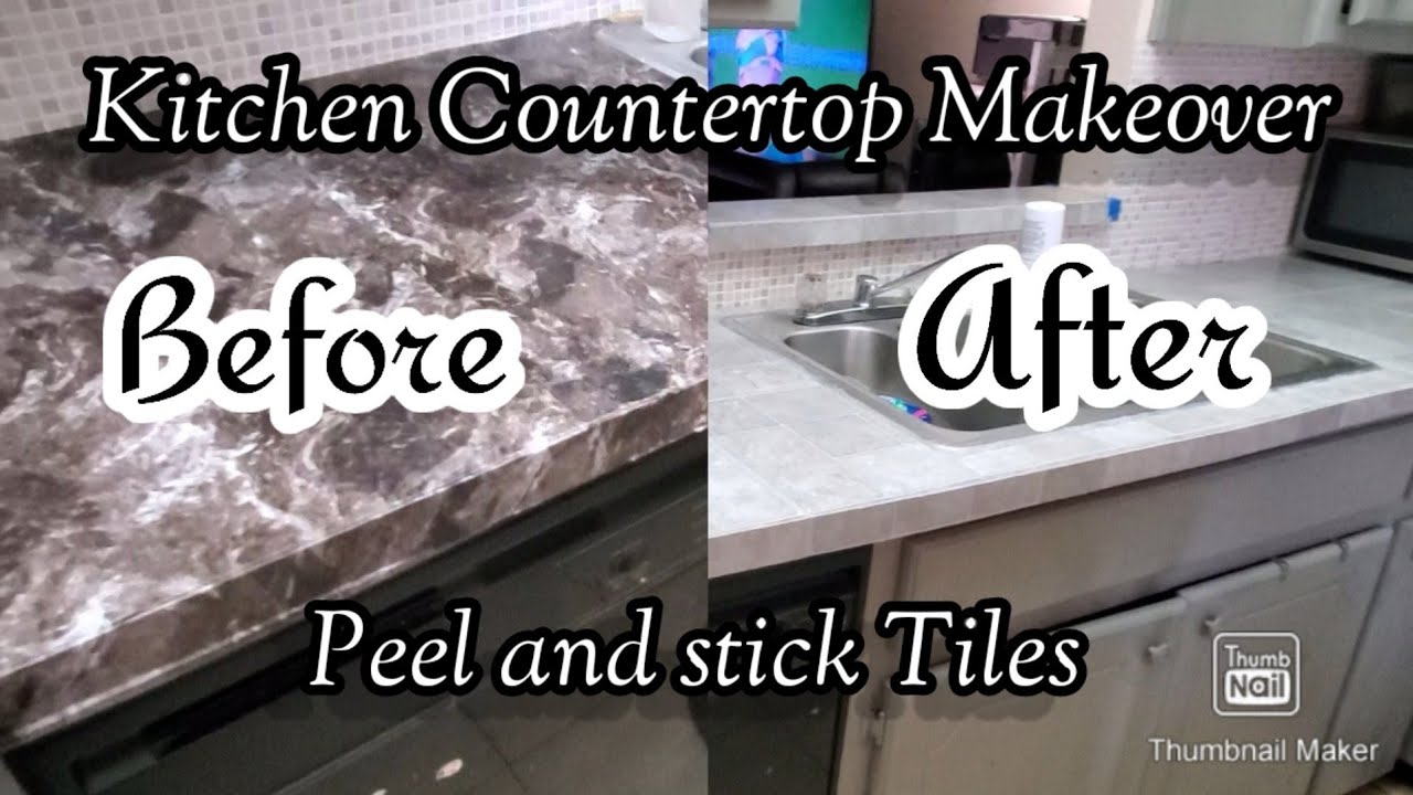 Kitchen Countertop Makeover On A Budget