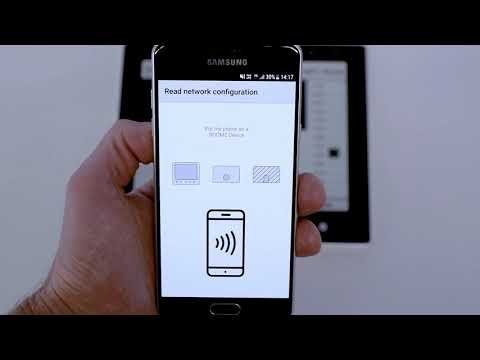 ROOMZ - Read and write network config using NFC