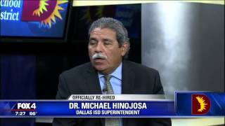 Dr Michael Hinojosa re hired as superintendent