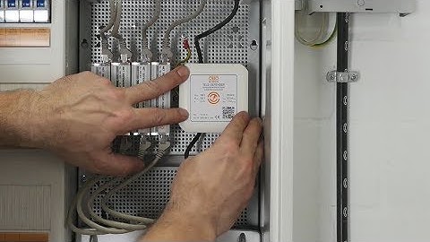 Mounting of Tele Defender - OBO Bettermann