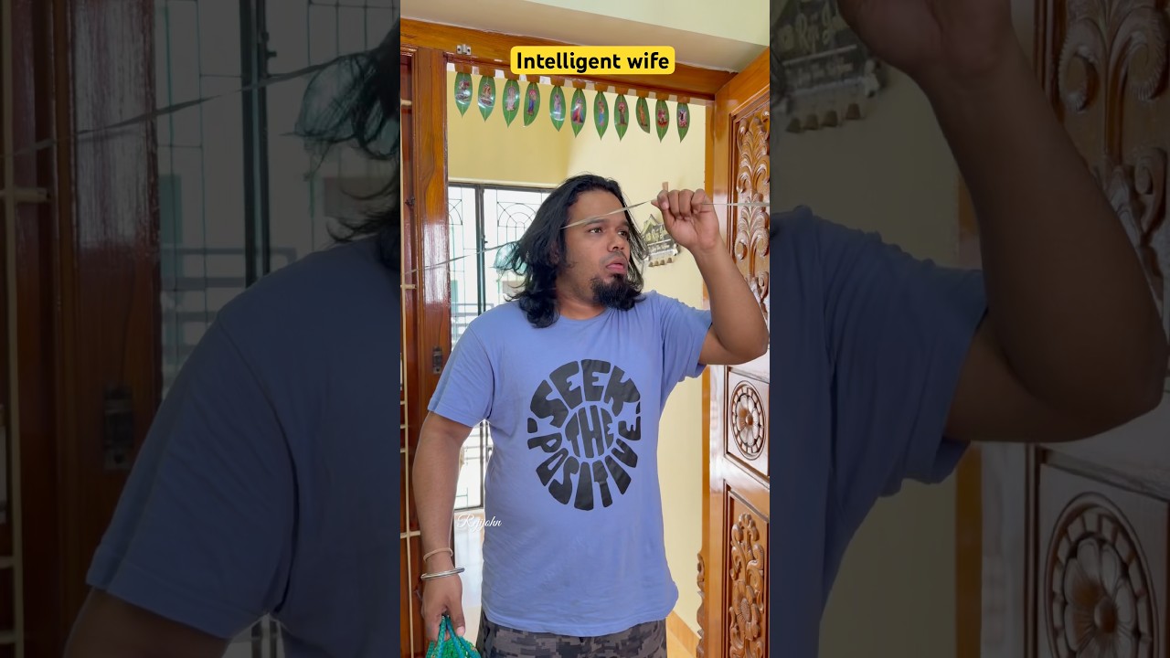 🔥Smart wife💯😂husband vs wife alaparaigal #comedy #funny #short #shorts #ytshorts #fun