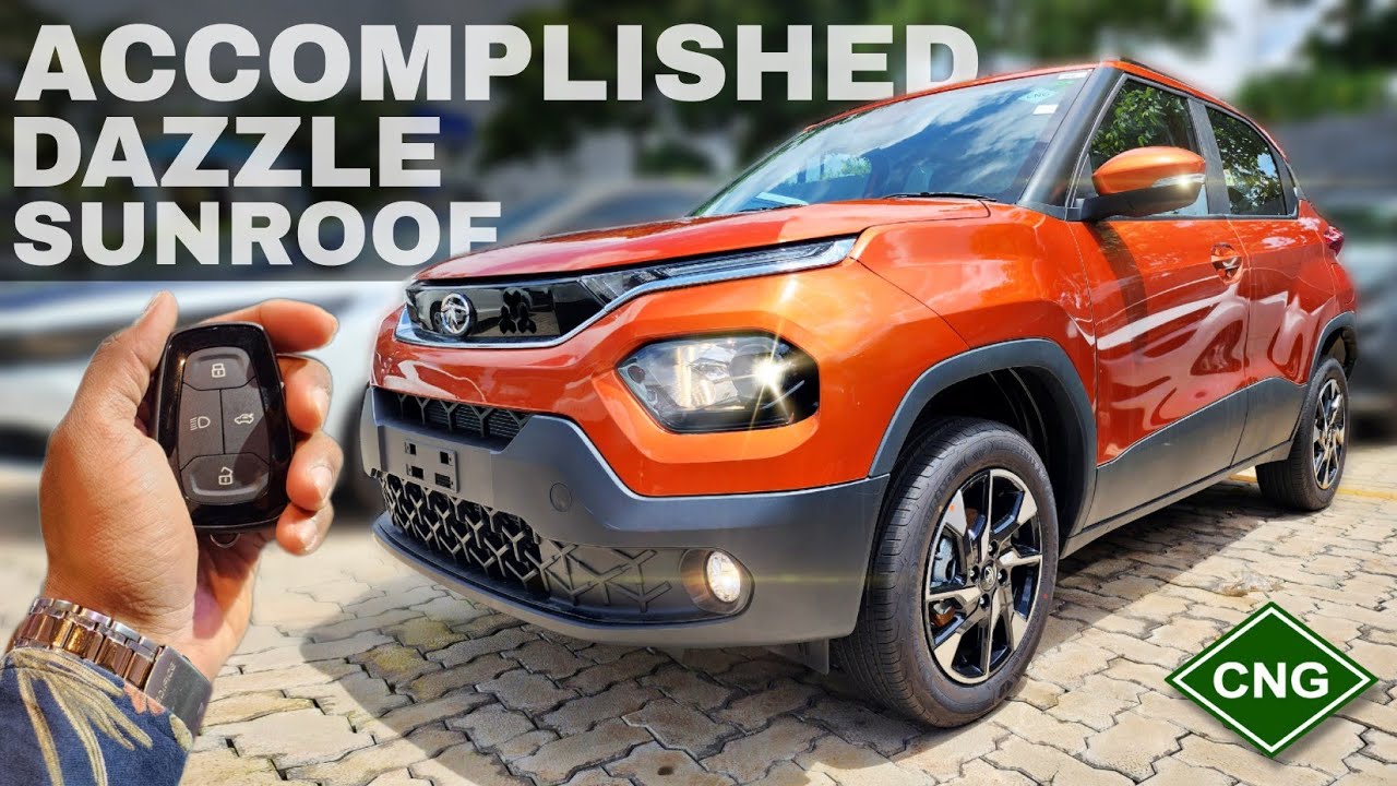 Tata Punch Sunroof CNG Twin Cylinder, On Road Price List, Mileage