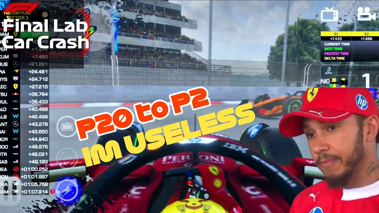 Formula 1 : Miami Grad Prix Full Race And Lewis Hamilton and London Norris Final Lab Car Crash💥😮‍💨🏎️