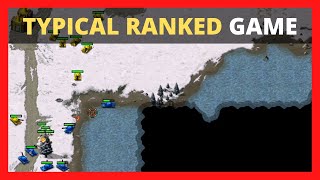 "Typical Ranked Game" (1vs1) Command and Conquer Red Alert Remastered Online Multiplayer