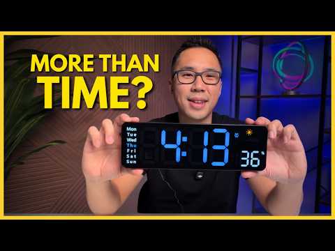 Digital Wall Clock Review — More Than Just Time