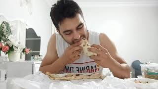 Bi̇raz Yemek 31 Lahmacun Arasi Tavuk Sote Mukbang