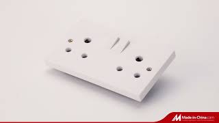 15A 2Gang Double Pole Switched Socket