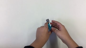 Barrier with tilt sensor - Lego WeDo 2.0