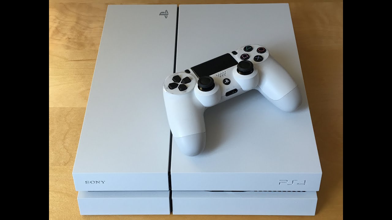 PlayStation 4 Glacier White 500 GB (CUH-1216A) Unboxing