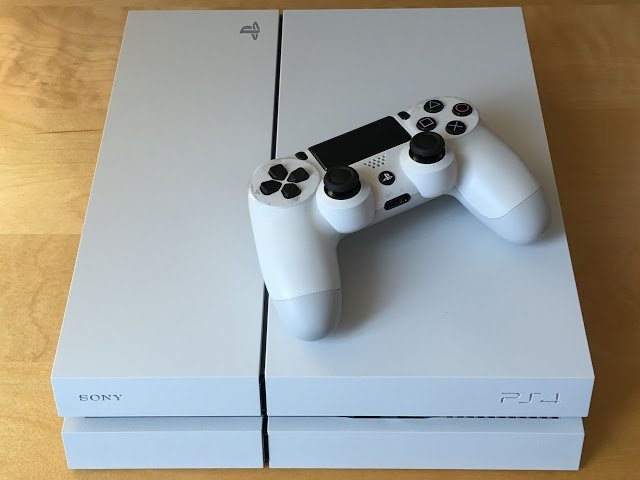 selvfølgelig Kvittering spontan PlayStation 4 Glacier White 500 GB (CUH-1216A) Unboxing - YouTube