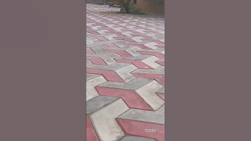 3d design interlock tile #labh_trading_company #interlocking #shortvideo #sirsa #tile
