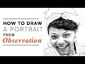 How to draw a portrait