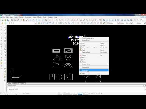 Drafting 1: Video#5, Lesson 2; Inserting Text
