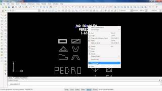 Drafting 1: Video#5, Lesson 2; Inserting Text