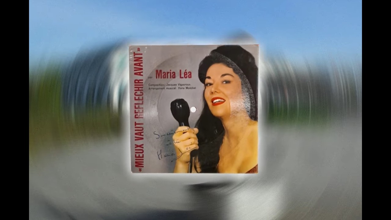Maria Léa - Mieux Vaut Réfléchir Avant - ≃1959  (Rare Swiss Advertising Soundcard)