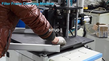 clinching machine special for filter frame