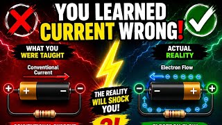 Conventional Current کی حقیقت ⚡ اصل میں کرنٹ کس طرف بہتا ہے؟