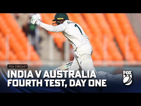 India vs Australia - 4th Test, Day One, Match Highlights | Fox Cricket | 03/03/23