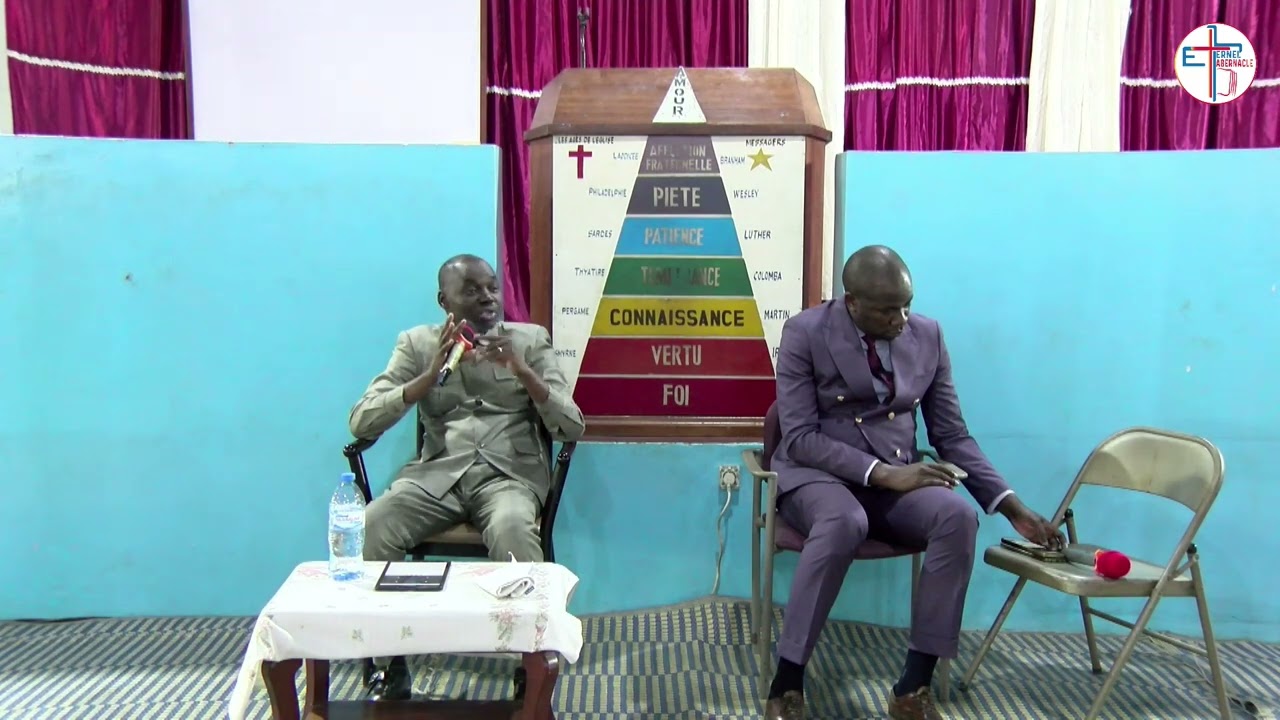 REUNION DES MARIERS AVEC LE PASTEUR CYRILLE MALANDA