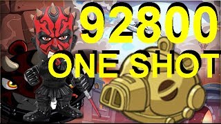 Angry Birds Star Wars 2 P3-S1 Battle of Naboo One Shot Highscore By 3stargoldenegg screenshot 5