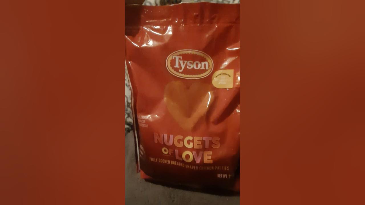 Tyson Nuggets of Love Chicken Nuggets YouTube