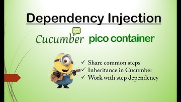Dependency Injection in Cucumber Picocontainer