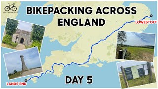 BIKEPACKING IN DORSET - CYCLING ACROSS ENGLAND - DAY 5