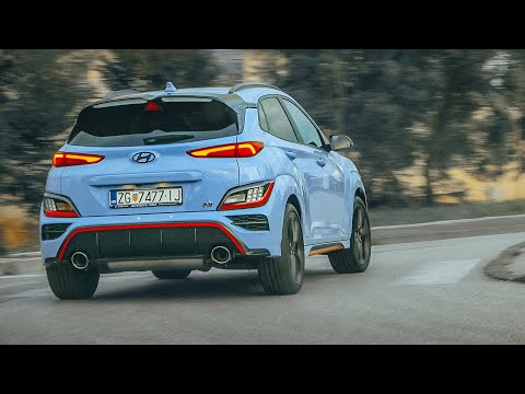 2022 HYUNDAI KONA N: Performance Blue | Driving Footage!