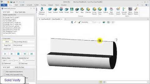 2 Axis Turning - 6. Threading and PartOff Operation