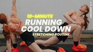 10 Min. Running Cool Down | Do THIS After Your Run | Stretching Routine To Run Pain-Free
