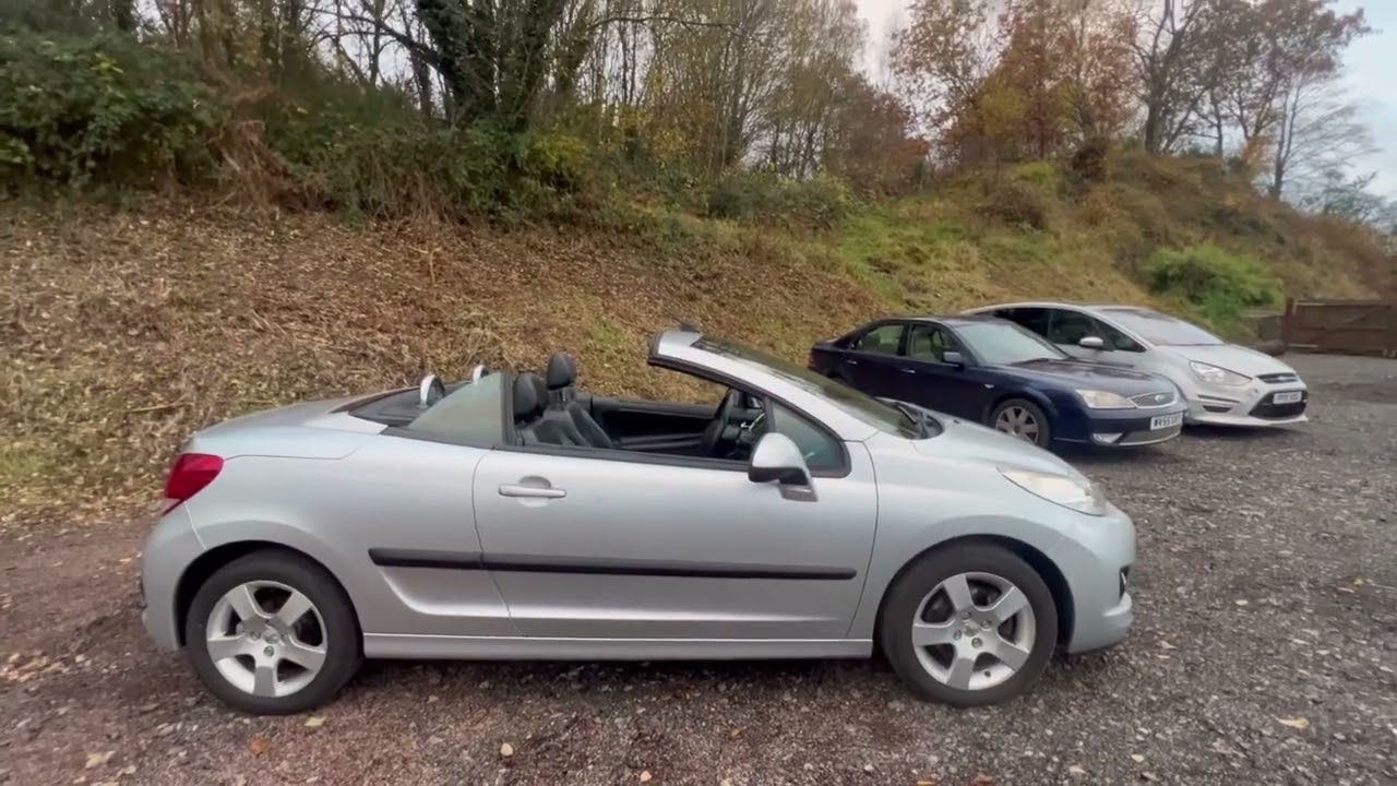 2010 Peugeot 207 CC 1.6 Sport convertible. Walk around / virtual viewing  and review. 