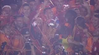 2022-2023 Süper Lig Şampiyon'u Galatasaray | Galatasaray Kupa Kaldırıyor | #süperlig #kutlama #fyp