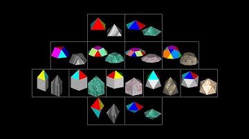 Johnson polyhedron J1~J13