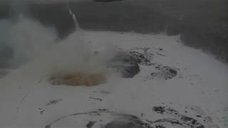 Video from VolJet X8 VTOL UAV (Tarot 10x gimbal) Winter part 1