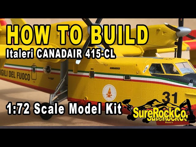 build CANADAIR 415-CL (Italeri ) 1:72 scale model aircraft kit