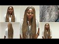 How to make your Braided Wig with a Closure to look Natural #04