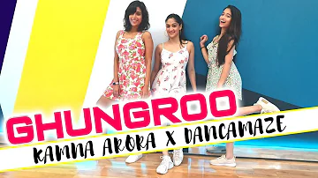 Ghungroo Song | Kamna Arora X Dancamaze Choreography | Hrithik Roshan, Vaani Kapoor |