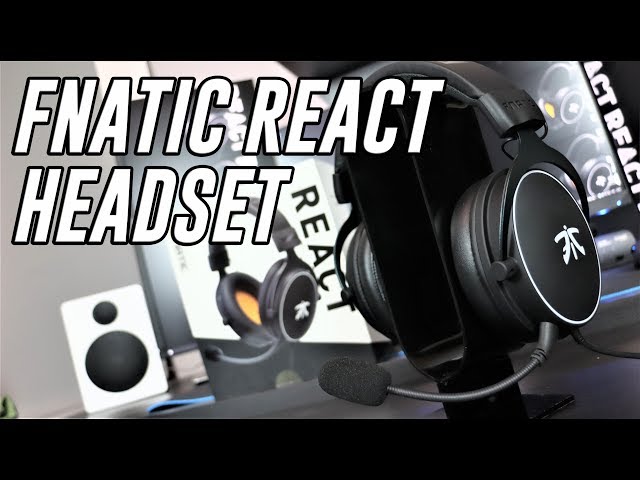 FNATIC REACT gaming headset - review 