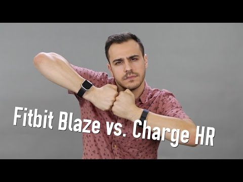 Fitbit Blaze vs Charge HR