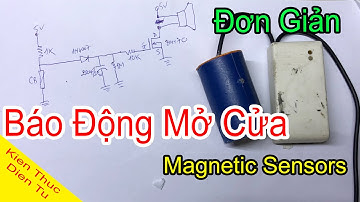 Mạch Chống Trộm Dùng Cảm Biến Từ